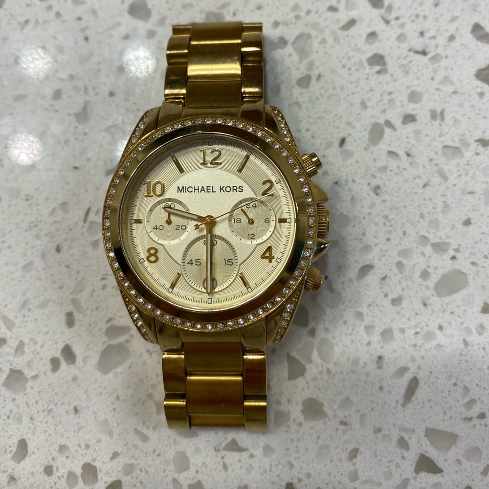 Michael Kors gold watch